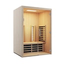 Vorschaubild Infraworld Infrarotkabine Fusion Glas 145 Fichte RG inkl. 5-teiligem gratis Zubehörset