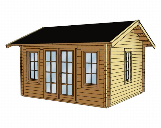 Skan Holz 70 mm Blockbohlenhaus Montreal 2