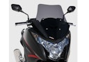 Vorschaubild ERMAX Scooterscheibe Sport Acrylic durchsichtig Schwarz getönt für HONDA Integra 750