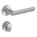 Vorschaubild Griffwerk VAYA 137 TRI fast2fix tFast2Fix GK3 Rosetten rund WC Edelstahl matt