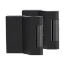 Vorschaubild Griffwerk PURISTO S/FRAME -Graphitschwarz Bandsatz 3tlg Office