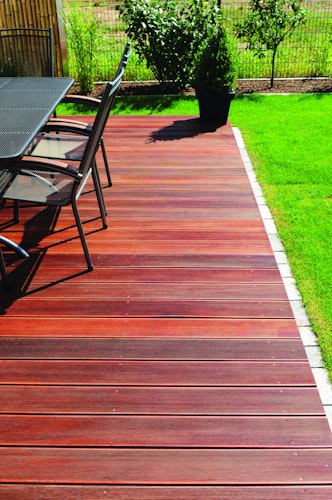 FelixWood®  Terrassendiele Afrikulu Glatt/Glatt 25 x 145 mm