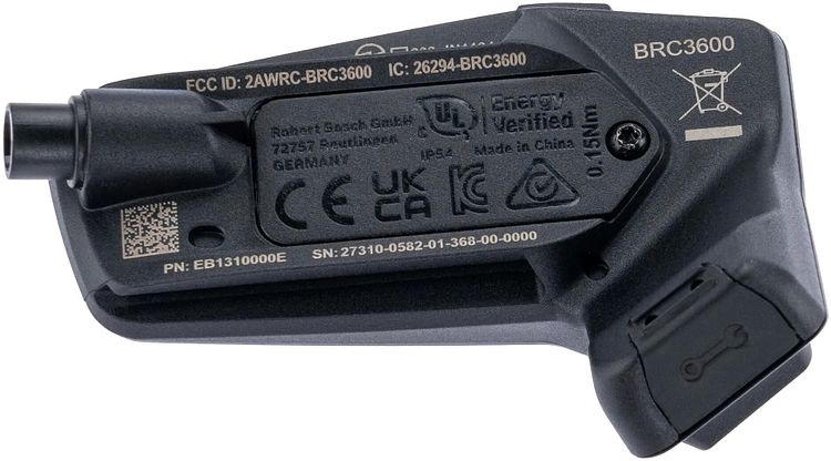 Bosch Bedieneinheit LED Remote schwarz