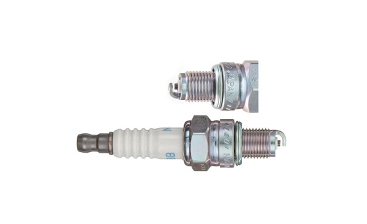 NGK Zündkerze LR8B Nickel, 10 mm Gewinde für KTM SX und Husqvarna TC
