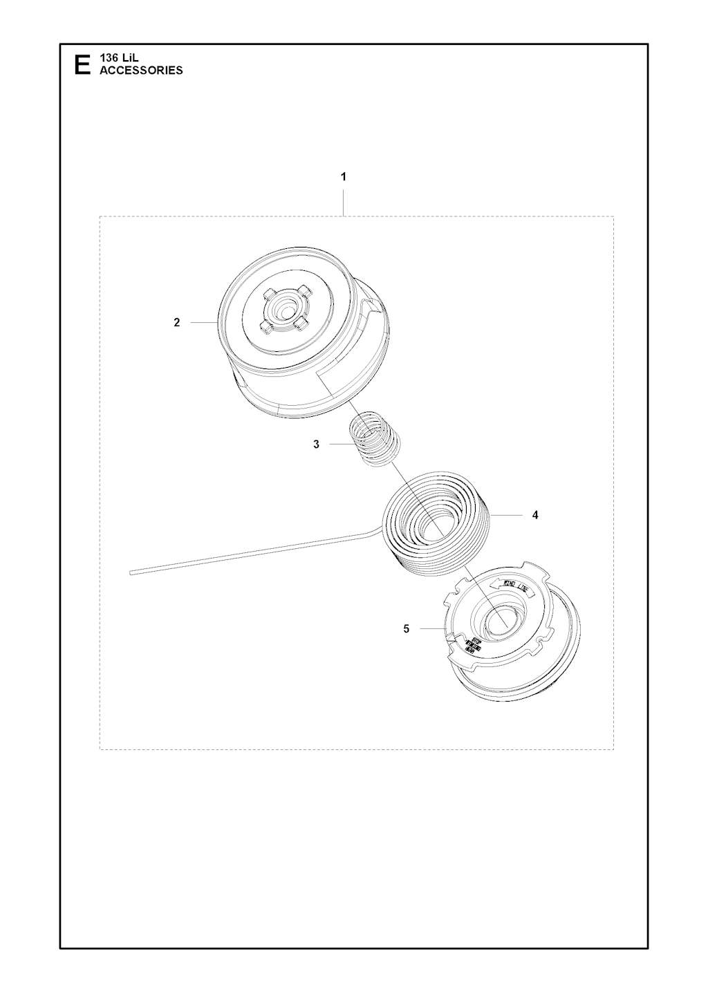 Explosionszeichnung Ersatzteile