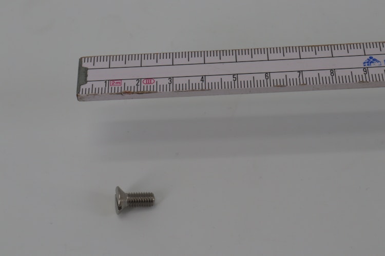 Linsenschraube V2A DIN 963 5 x 12