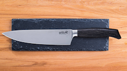 Grills.de Kochmesser mit Eichenholzgriff 21cm