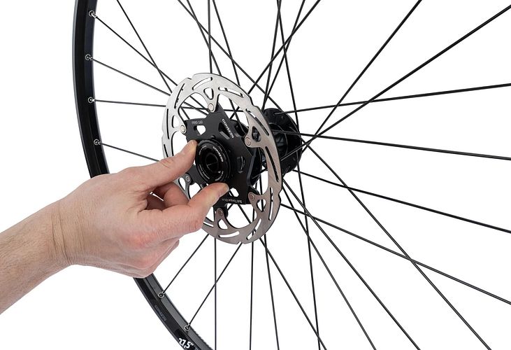 CONTEC Vorderradadapter-Kit Adhubter Front schwarz
