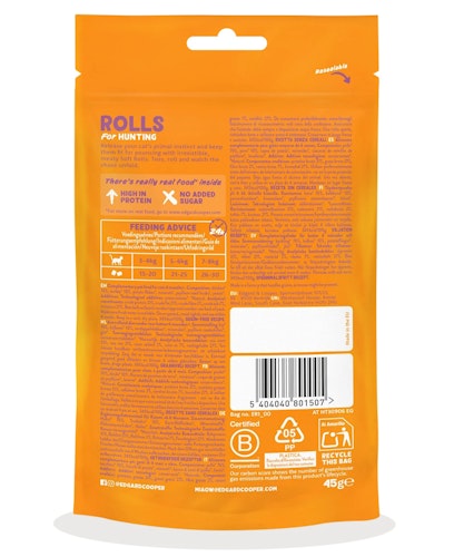 Edgard&Cooper 45g Rolls Huhn/Truthahn