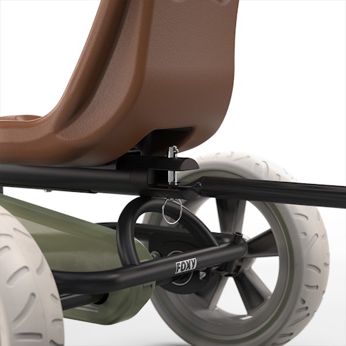 EXIT Foxy Gokart mit Anhänger - Retro Grün