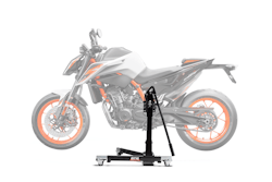 Zentralständer EVOLIFT® für KTM 890 Duke R mit PP-Fußraste 20-23