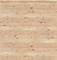 OSMO Sichtblende Juel A Lärche naturbelassen - geschlossen 175x185 cm