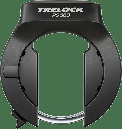Trelock Rahmenschloss RS 560 schwarz 453 AZ Standard, abziehbarer Schlüssel