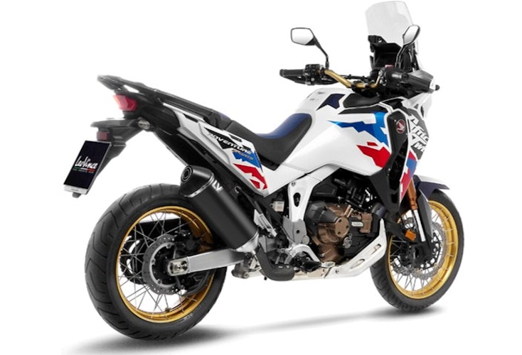 LEOVINCE Slip-On Schalldämpfer SBK LV-14 Black Edition für Honda Africa Twin CRF 1100 L