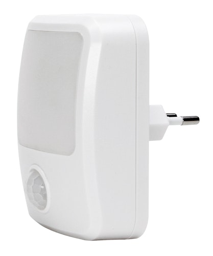 Kopp LED Nachtlicht mit 6 LED`s, Bewegungsmelder, AN/AUS Schalter