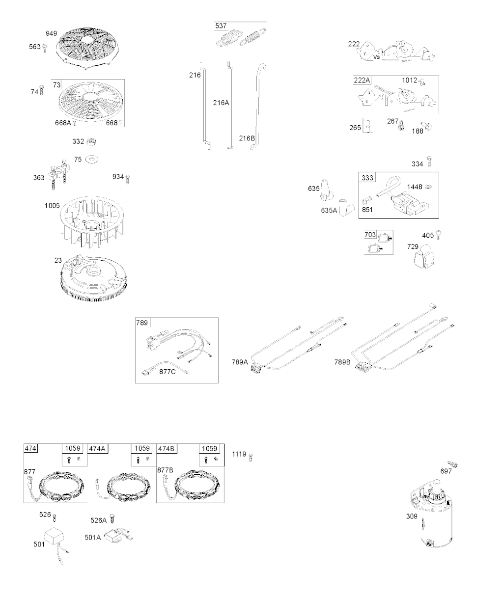 Explosionszeichnung Ersatzteile