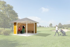 Weka Sitzgelegenheit/Wände für Gartenoase 651 Gr. 1 (294 x 294 cm)Zubehörbild