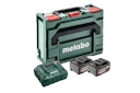 Vorschaubild Metabo Basis-Set 2 x 4.0 Ah + Metaloc