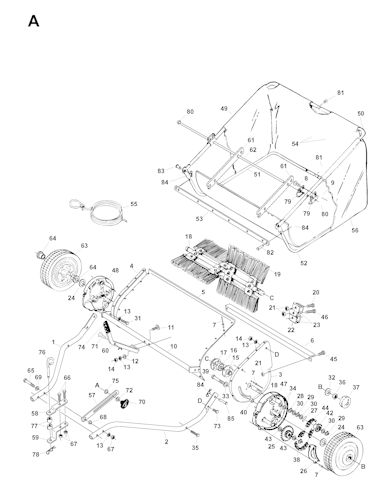 Husqvarna Zubehör für Aufsitzmäher 953525901 Rasenkehrmaschine