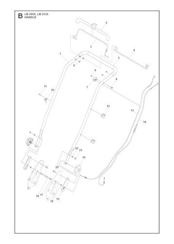 Husqvarna Rasenmäher gelegentliche Nutzung 967656301 LB 248S