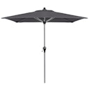 Vorschaubild doppler Mittelmastschirm ACTIVE 210 x 140 Auto-Tilt, Aluminium Silber / Polyester 180 g/m²