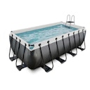 Vorschaubild Exit rechteckiger Rahmenpool mit Sandfilteranlage 400 x 200 cm (Höhe 122cm)