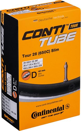 Continental Schlauch Tour Slim 26 Zoll Blitzventil 40 mm