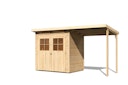 Vorschaubild Karibu Eco Gartenhaus Grebenau / Glücksburg 2/3/4 mit 190 cm Schleppdach