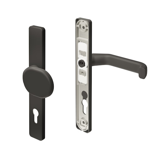 TraumGarten Drückergarnitur Anthrazit