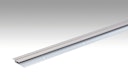 Vorschaubild MEISTER Übergangsprofil Typ 102 (2,5 bis 7 mm) Edelstahl-Oberfläche 340 - 2700 x 30 mm