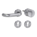 Vorschaubild Griffwerk Wechselgarnitur ALESSIA PROFESSIONAL K3-Edelstahl matt