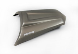 BODYSTYLE Sportsline Sitzkeil ABS Kunststoff silber für KAWASAKI Z650 