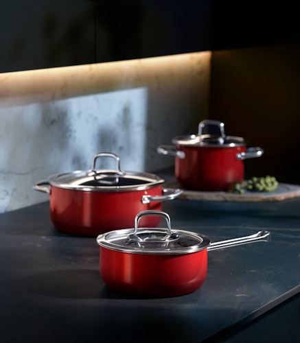 WMF Bratentopf Fusiontec Red 18 cm