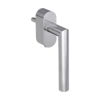 Griffwerk Fenstergriff VAYA 128 LUCIA Edelstahl matt R 7x40