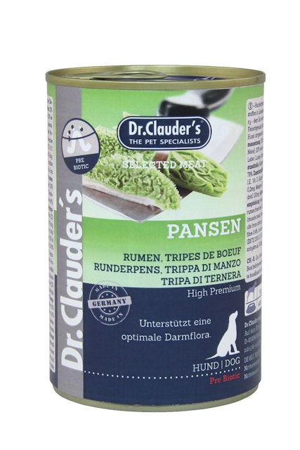 Dr. Clauder's Selected Meat Pre Biotics 400g Dosen HundenassfutterVorschaubild