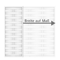 B-Ware TraumGarten LONGLIFE ROMO Sondermaß weiß Höhe 180x Breite 167