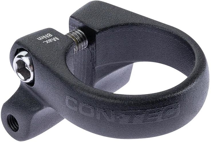 CONTEC Sattelklemmschelle Rack Support ø 31,8 mm schwarz matt