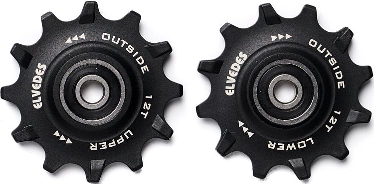 Elvedes Schaltrollen-Set SRAM schwarz