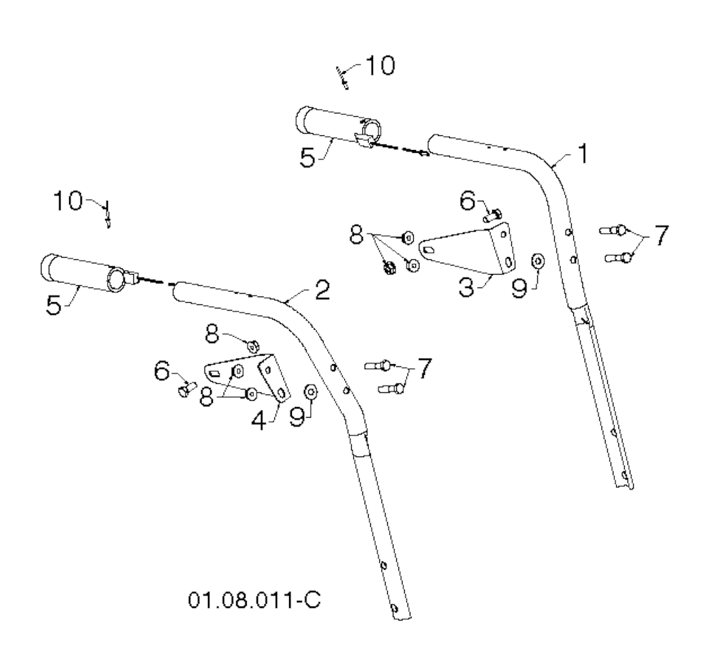 Explosionszeichnung Ersatzteile