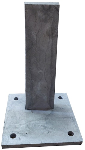 T&J Pfostenträger für Steckzaun 13 x 13 x 50 cm