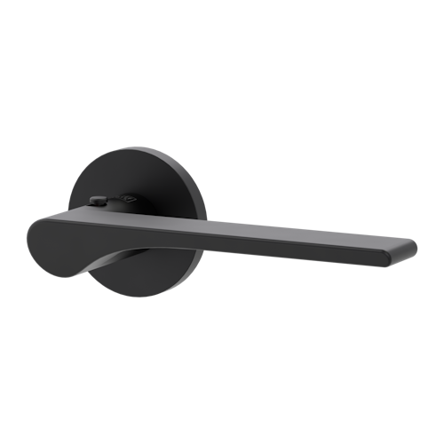 Griffwerk VAYA 261 LEAF LIGHT fast2fix Fast2Fix Rosetten rund smart2lock R Graphitschwarz