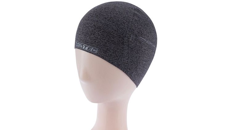 CONTEC Helm-Unterziehmütze Red Line Slim Cap grau dunkelgrau Gr. L