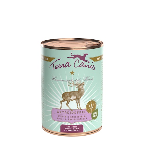Terra Canis Getreidefrei 400g Dose Hundenassfutter