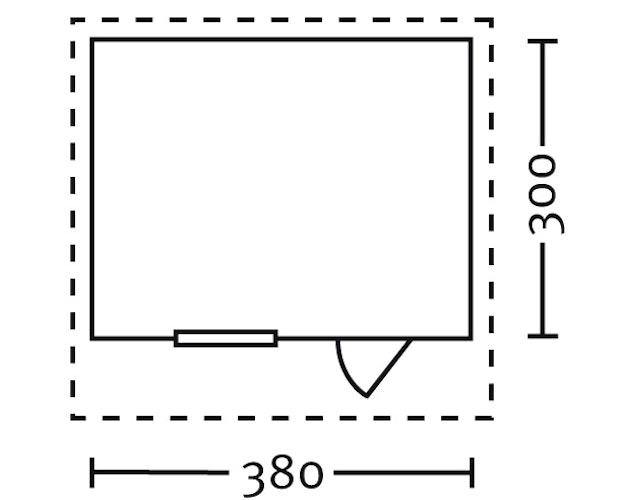 Skan Holz 45 mm Blockbohlenhaus Stavanger/Skagen