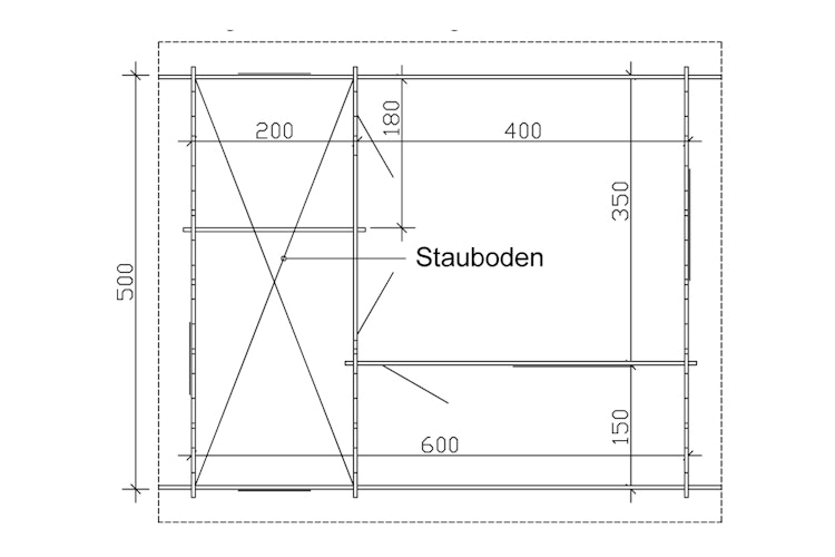 Skan Holz 45 mm Blockbohlenhaus St. Moritz 1