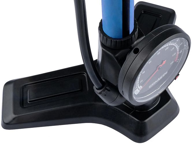 CONTEC Standpumpe Air Support Twist schwarz/blau