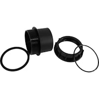 Heissner Filterausgang DN75 (70mm) mit Überwurfmutter und Dichtungen für FPU10100 / FPU16000 / FPU24000 (ab 2021)