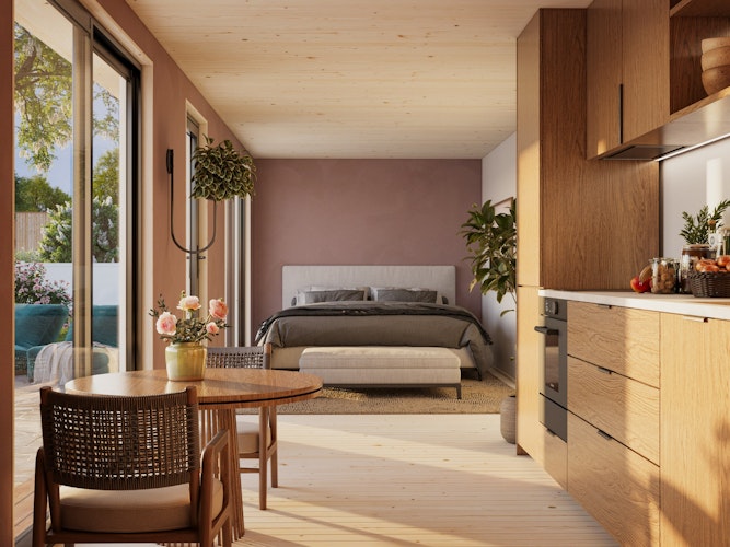 Palmako Gartenhaus Johanna 22,4 m² - 160 mm