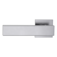 Griffwerk VAYA 200 CUBICO fast2fix Fast2Fix Rosetten eckig smart2lock L Edelstahl matt