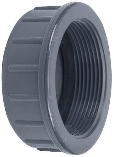 PVC-Schraubkappe 1½” IG